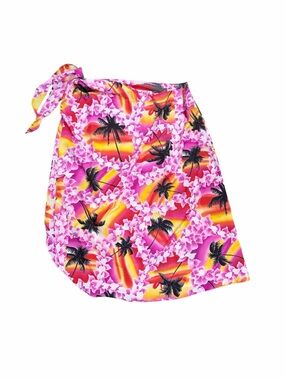 Hilo Hattie Pink Tropical Sarong Cover-Up - One Size